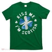Scotland Kissing Me I'm Scottish Tee St Patrick's Day T-Shirt thumb 0