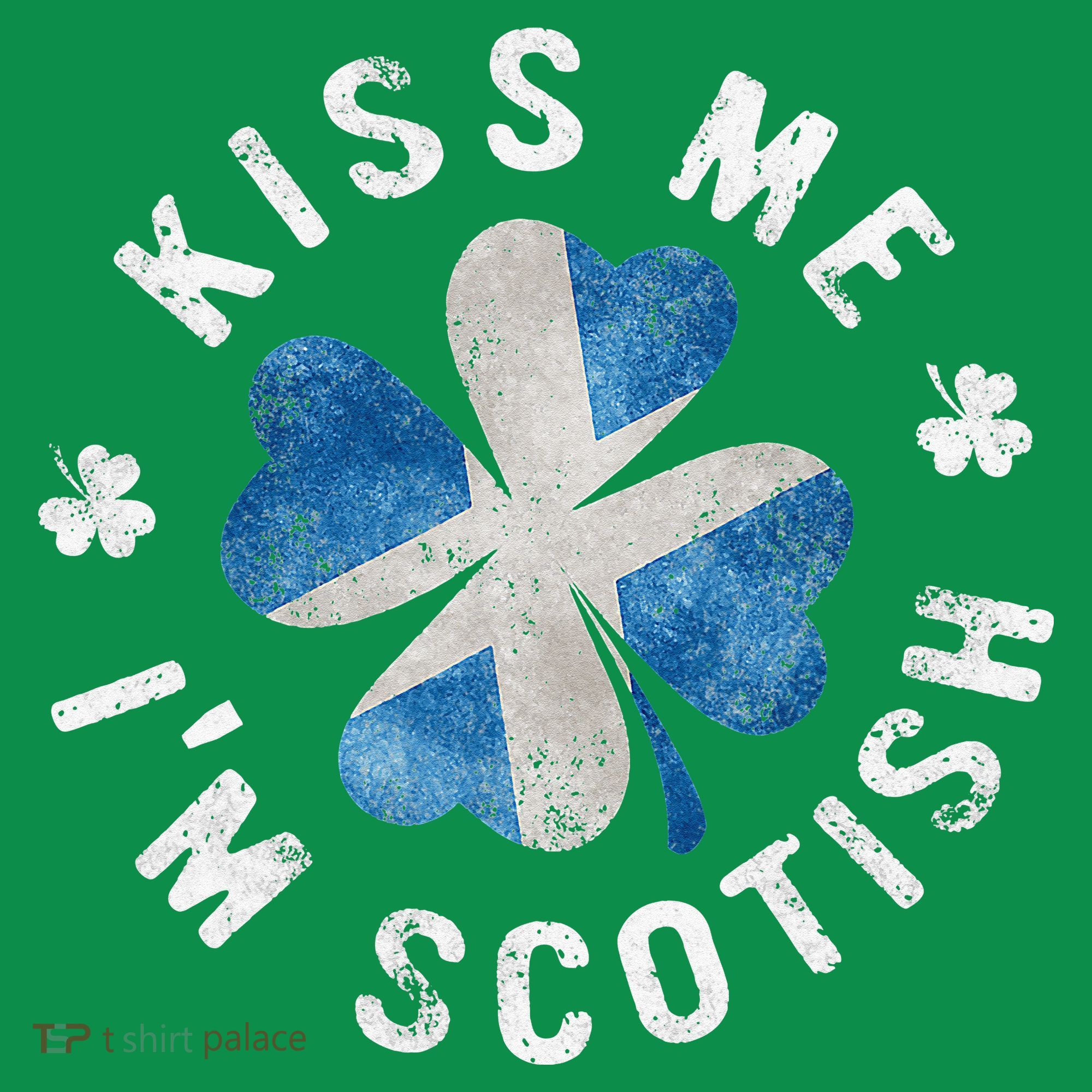 Scotland Kissing Me I'm Scottish Tee St Patrick's Day Mousepad