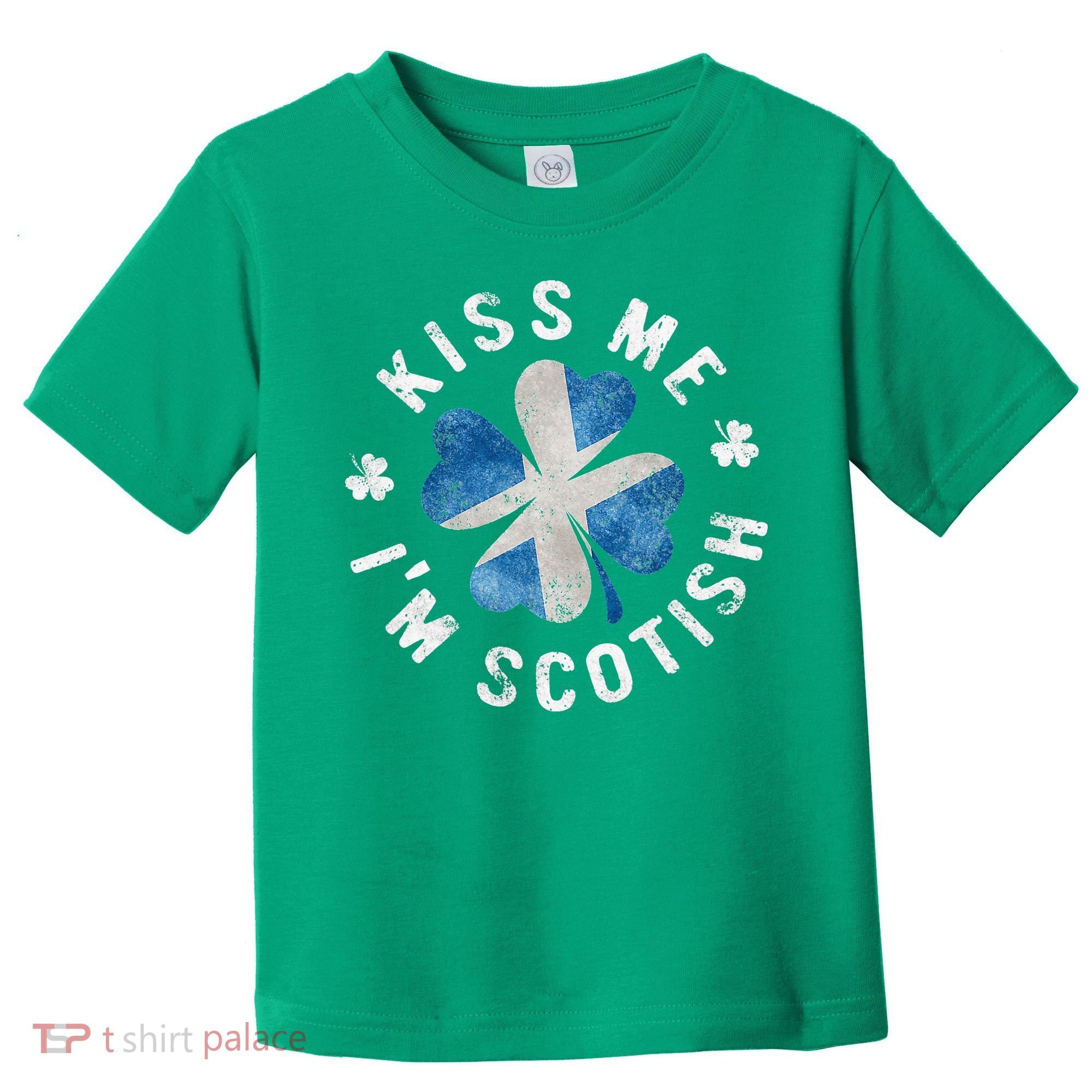 Scotland Kissing Me I'm Scottish Tee St Patrick's Day Toddler T-Shirt