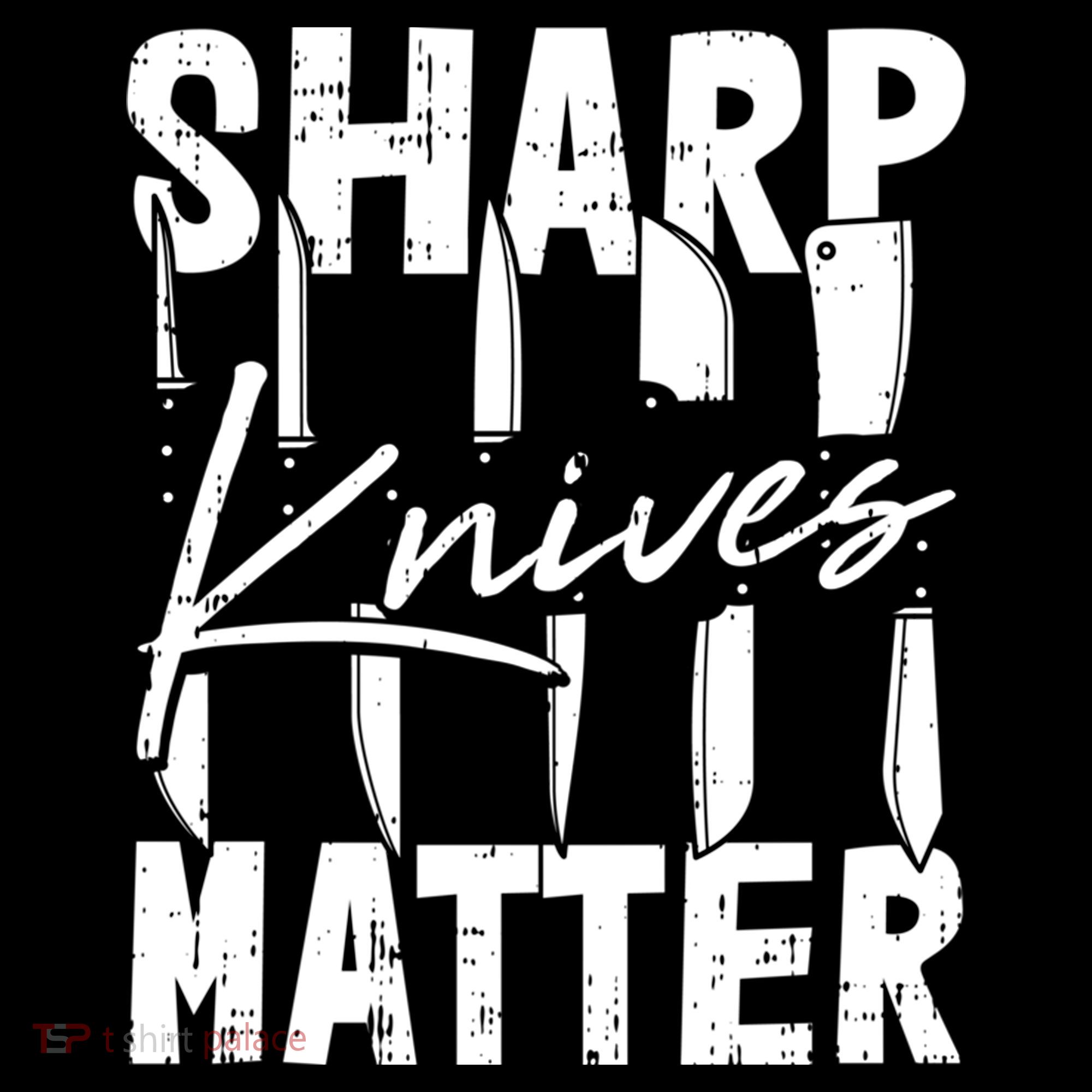 Sharp Knives Matter Motive Cooking Chef Gift Ornament