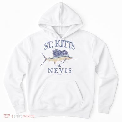St. Kitts & Nevis Vintage Sailfish Hoodie