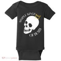 Simple Kings Of Death Baby Bodysuit thumb 0