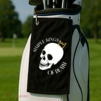 Simple Kings Of Death Golf Towel thumb 2