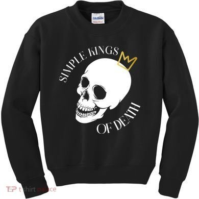 Simple Kings Of Death Kids Sweatshirt