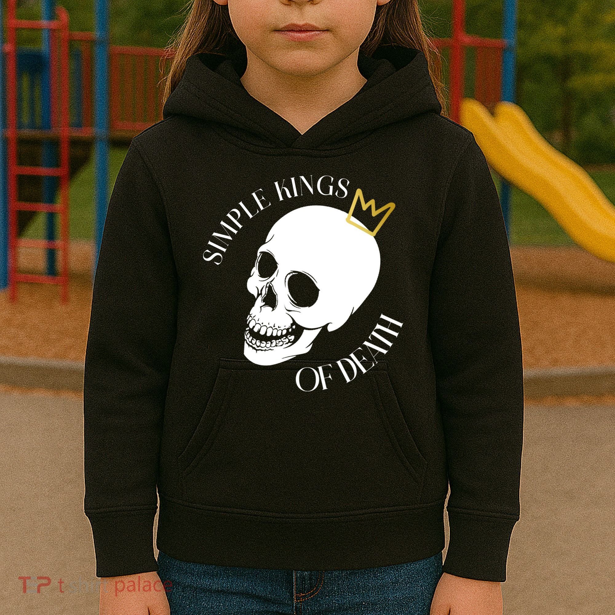Simple Kings Of Death Kids Hoodie
