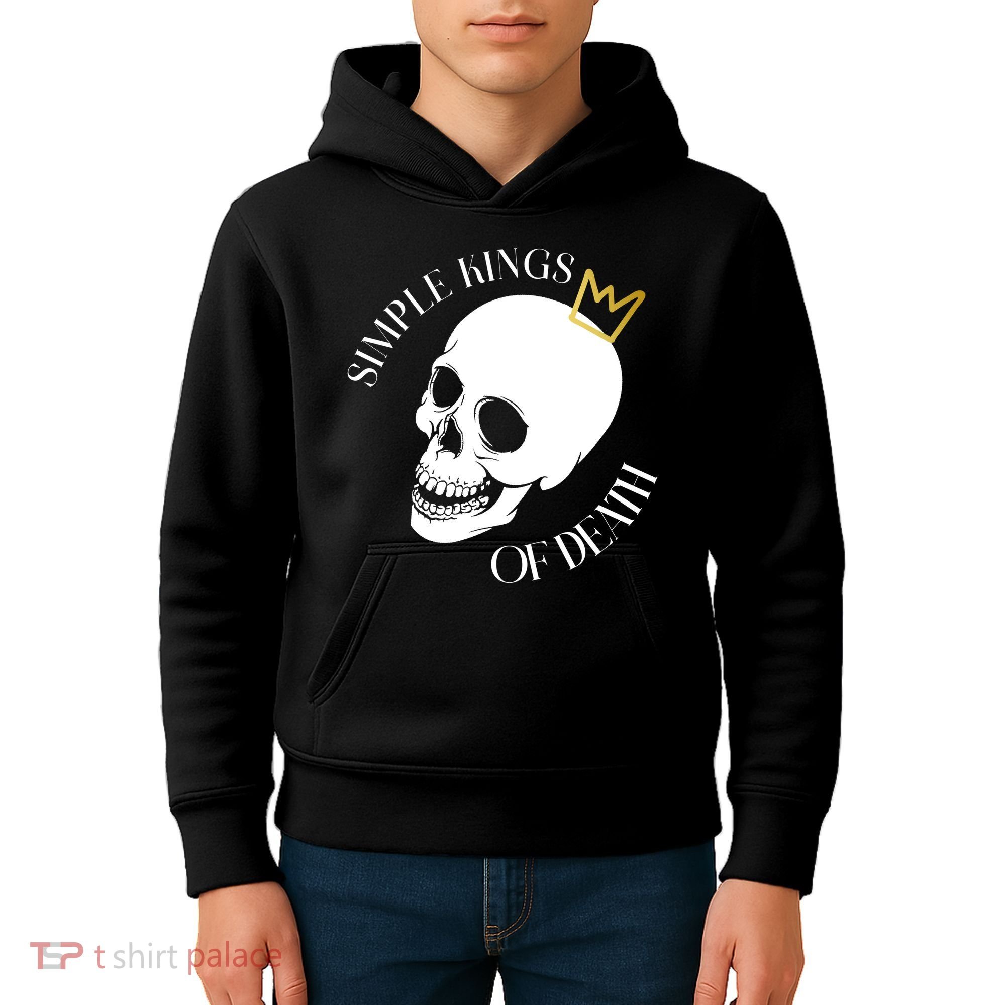 Simple Kings Of Death Kids Hoodie