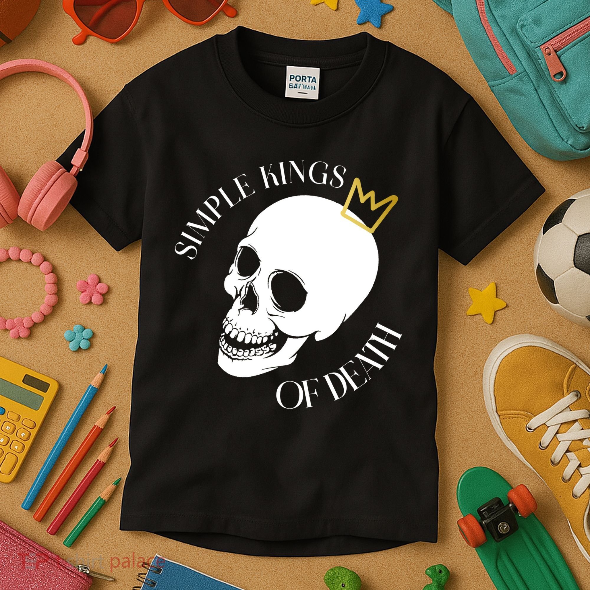 Simple Kings Of Death Kids T-Shirt