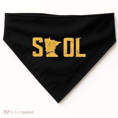 Skol Helmet Vintage Viking Logo USA-Made Doggie Bandana
