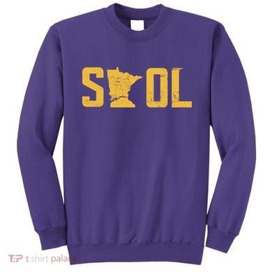 Skol Helmet Vintage Viking Logo Sweatshirt