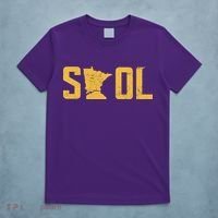 Skol Helmet Vintage Viking Logo T-Shirt thumb 5