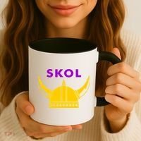 Skol Viking Helmet Minneapolis Miracle Coffee Mug thumb 3