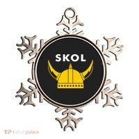 Skol Viking Helmet Minneapolis Miracle Ornament thumb 0