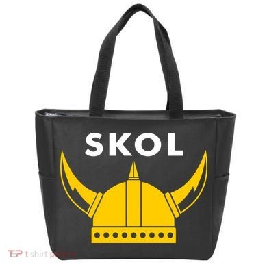 Skol Viking Helmet Minneapolis Miracle Tote Bag