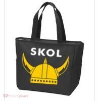 Skol Viking Helmet Minneapolis Miracle Tote Bag thumb 3