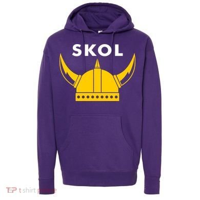 Skol Viking Helmet Minneapolis Miracle Hoodie