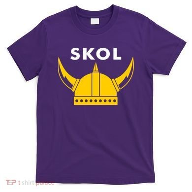 Skol Viking Helmet Minneapolis Miracle T-Shirt