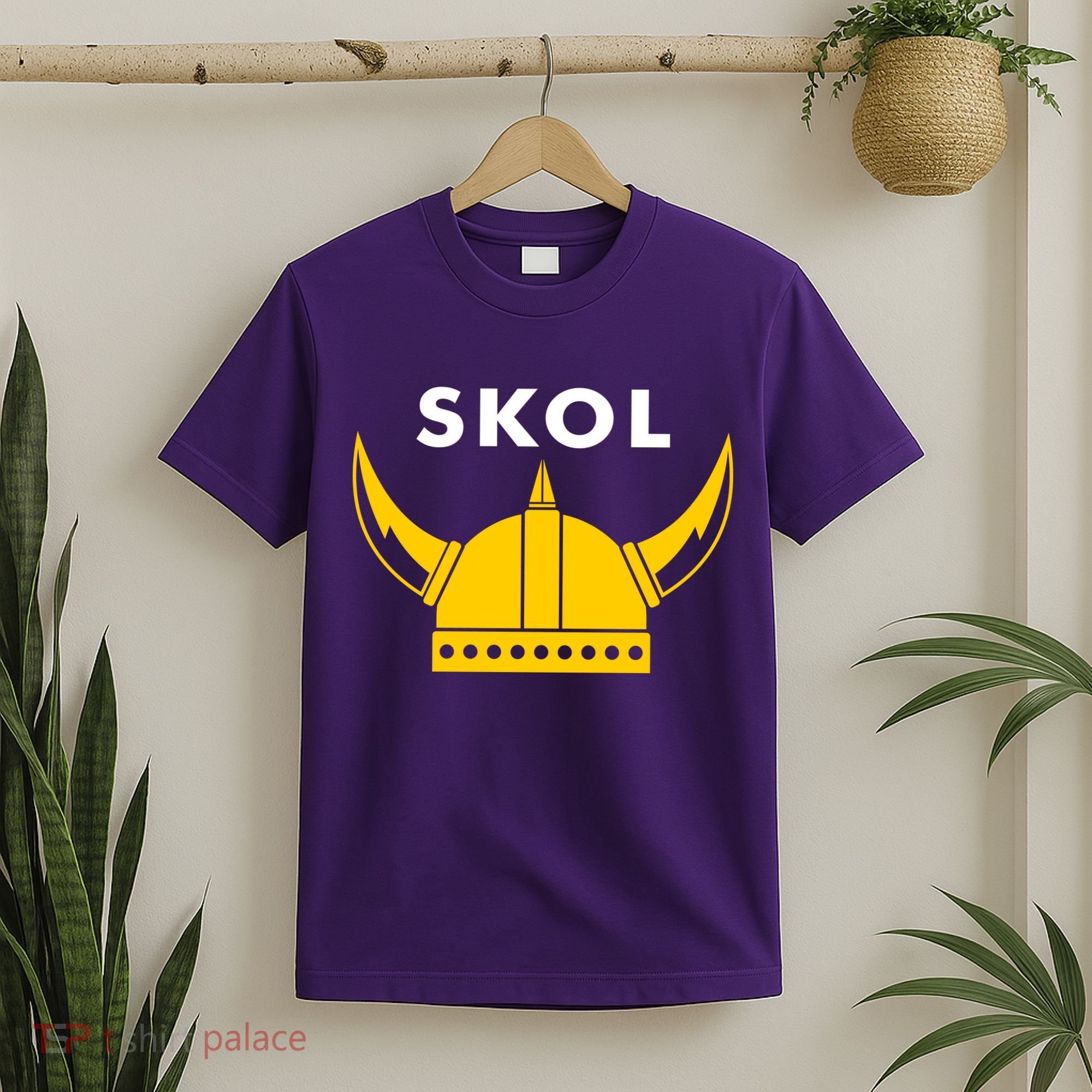 Skol Viking Helmet Minneapolis Miracle T-Shirt