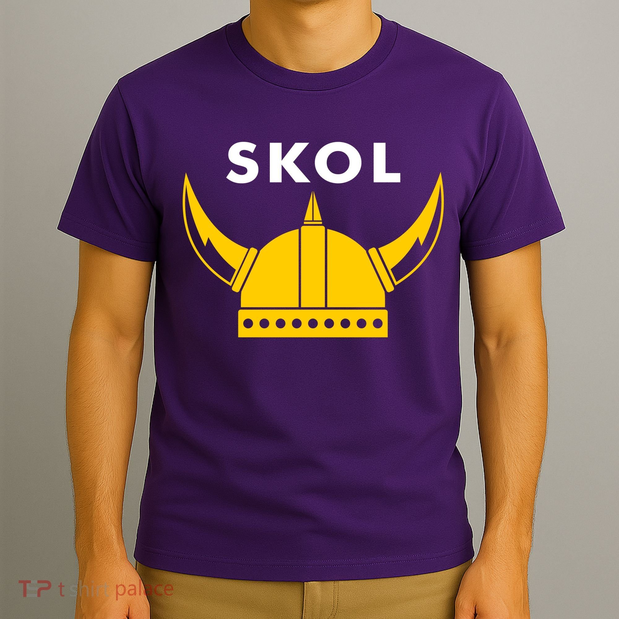 Skol Viking Helmet Minneapolis Miracle T-Shirt
