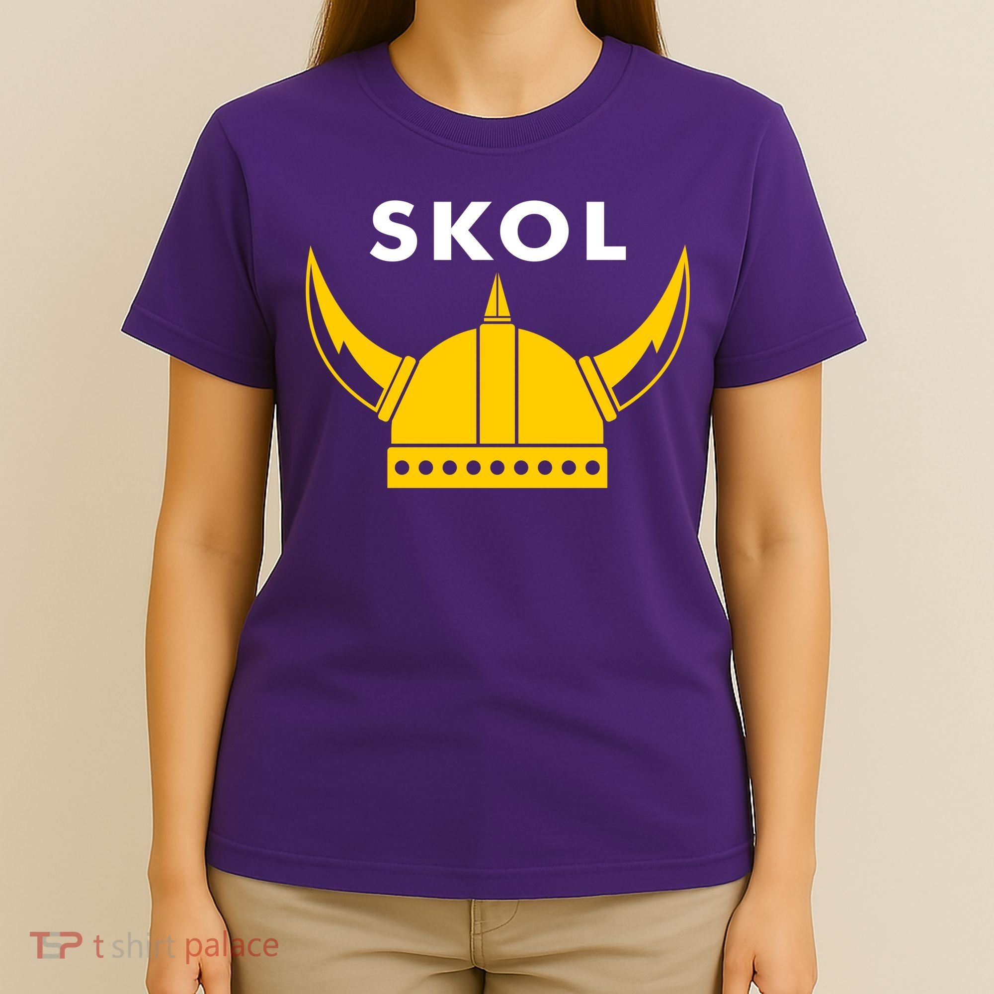Skol Viking Helmet Minneapolis Miracle T-Shirt