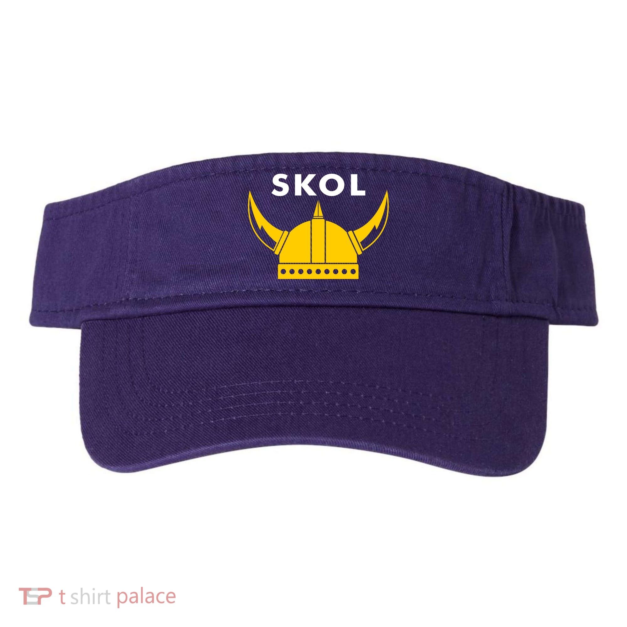 Skol Viking Helmet Minneapolis Miracle Visor