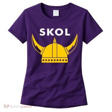 Skol Viking Helmet Minneapolis Miracle Women's T-Shirt