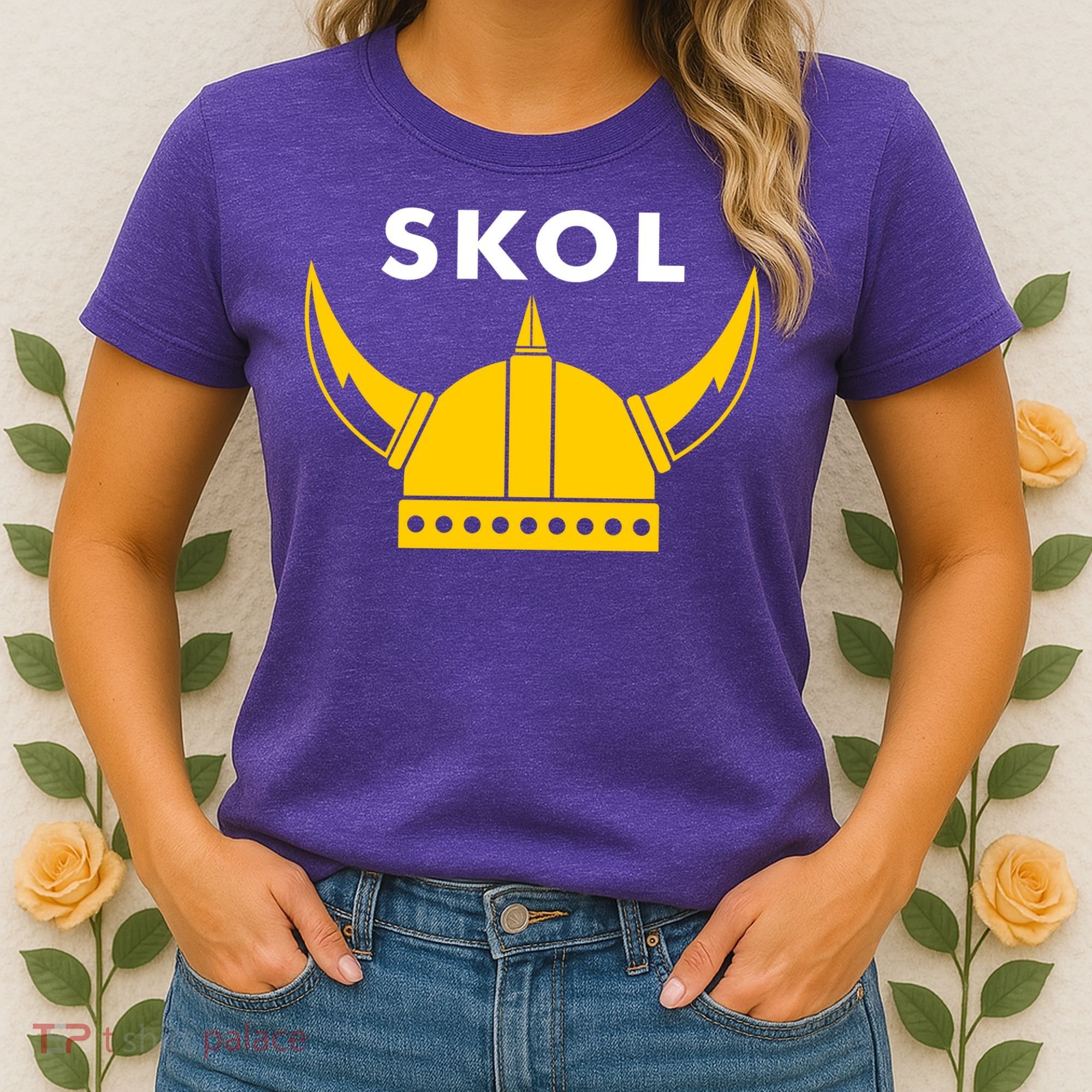 Skol Viking Helmet Minneapolis Miracle Women's T-Shirt