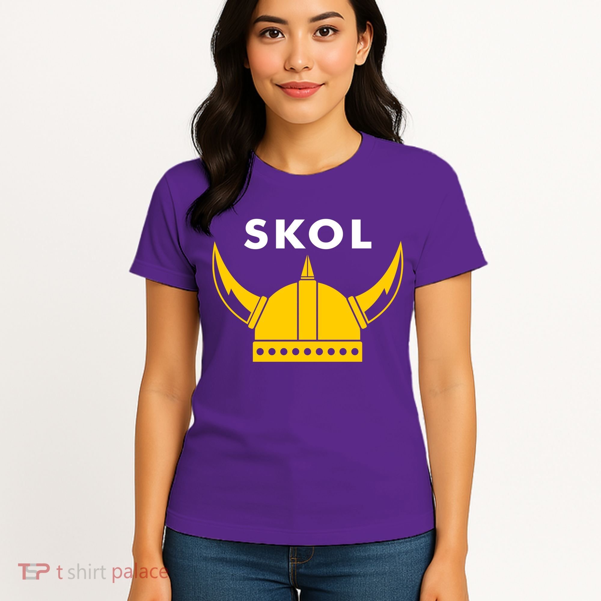 Skol Viking Helmet Minneapolis Miracle Women's T-Shirt