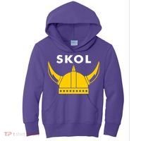 Skol Viking Helmet Minneapolis Miracle Kids Hoodie thumb 0