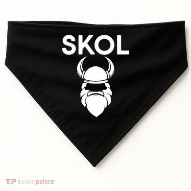 Skol Vikings  USA-Made Doggie Bandana