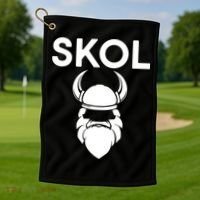 Skol Vikings  Golf Towel thumb 1