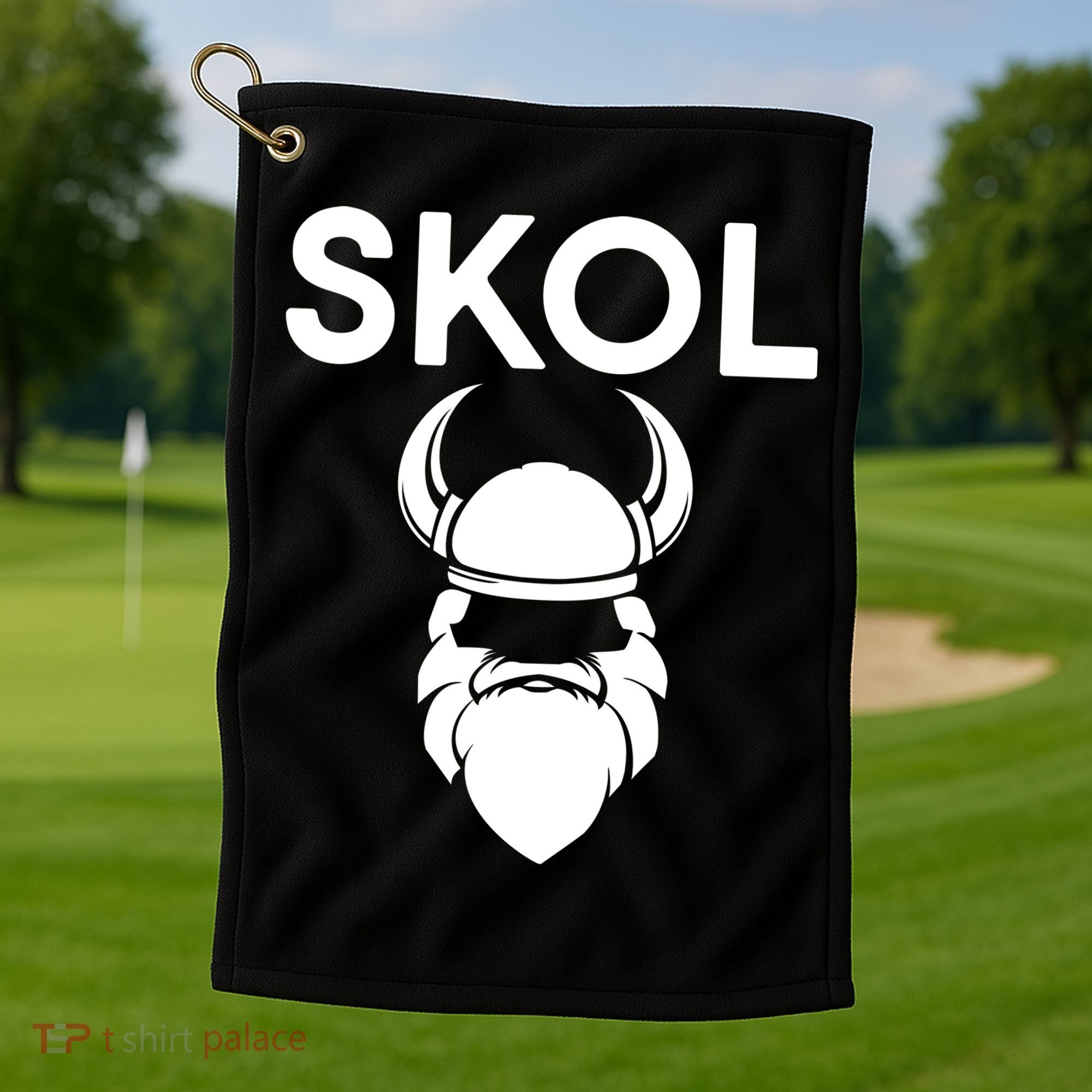 Skol Vikings  Golf Towel