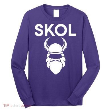 Skol Vikings  Long Sleeve Shirt