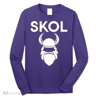 Skol Vikings  Long Sleeve Shirt