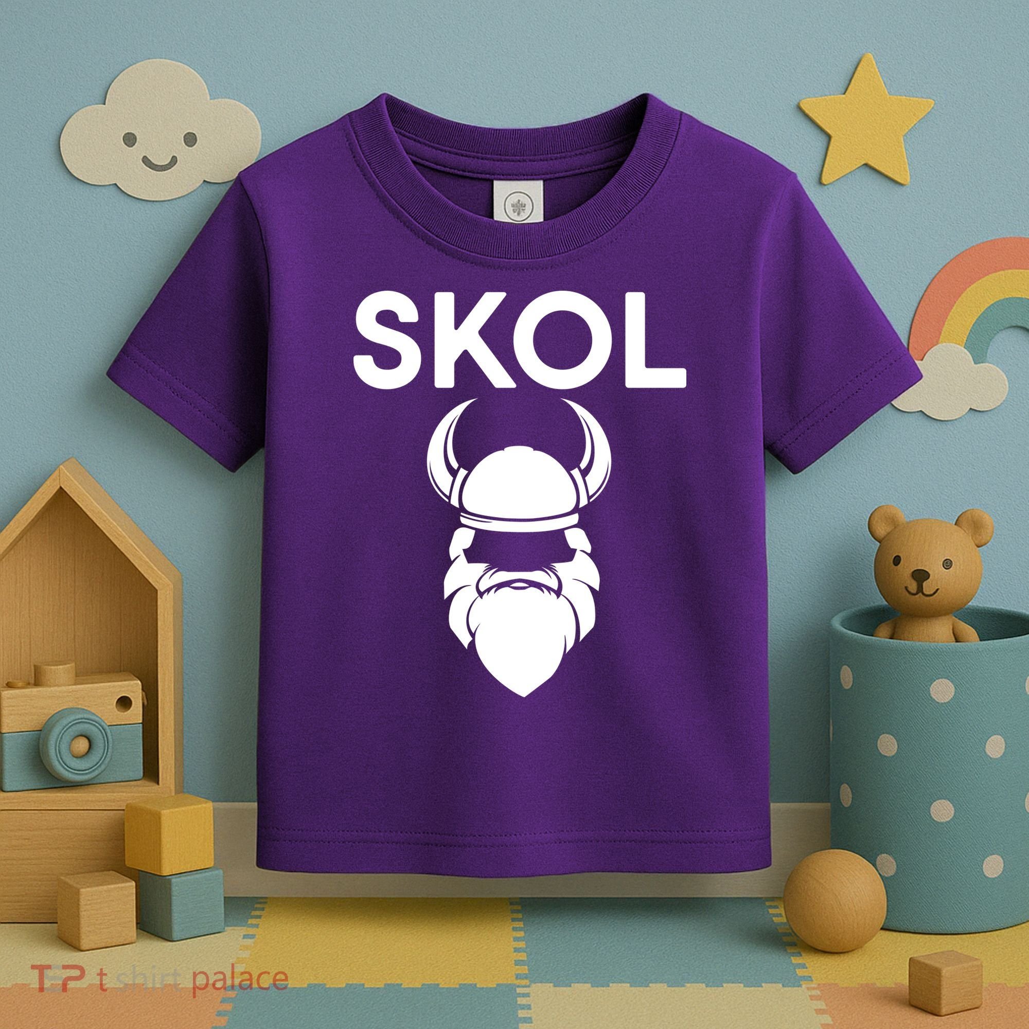 Skol Vikings  Toddler T-Shirt