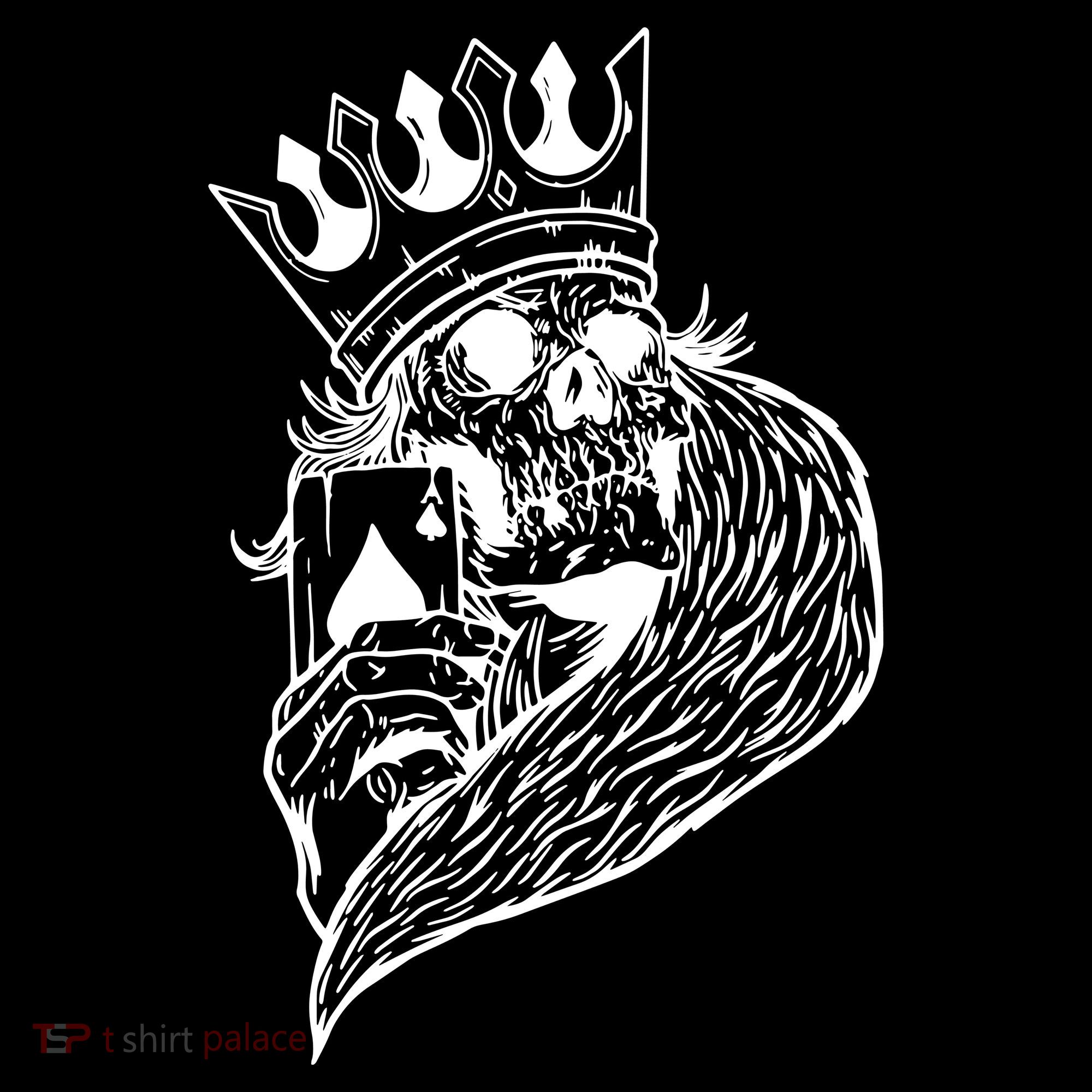 Skeleton King Poker Toddler Hoodie