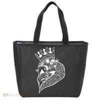 Skeleton King Poker Tote Bag thumb 0