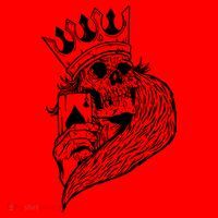 Skeleton King Poker Santa Hat thumb 1