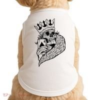 Skeleton King Poker Doggie Tank thumb 0