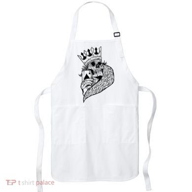 Skeleton King Poker Apron