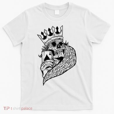 Skeleton King Poker T-Shirt