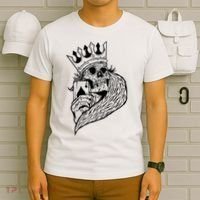 Skeleton King Poker T-Shirt thumb 6