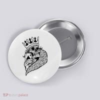 Skeleton King Poker Button thumb 0