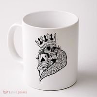 Skeleton King Poker Coffee Mug thumb 0