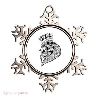 Skeleton King Poker Ornament