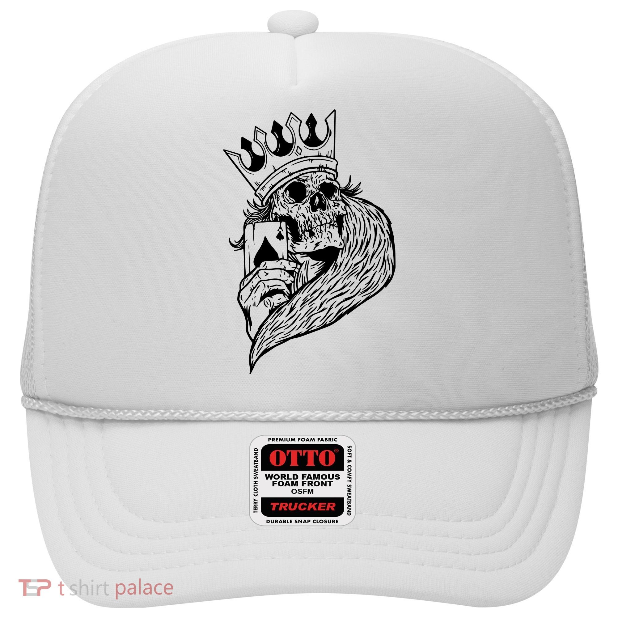 Skeleton King Poker Hat