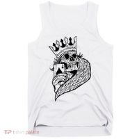 Skeleton King Poker Tank Top thumb 0