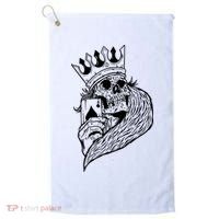 Skeleton King Poker Golf Towel thumb 0