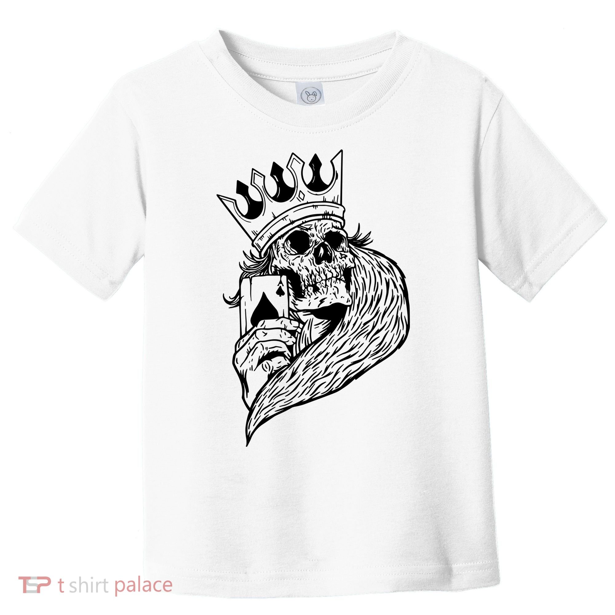 Skeleton King Poker Toddler T-Shirt