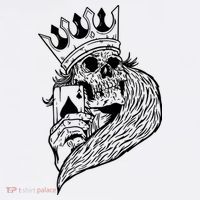 Skeleton King Poker Visor thumb 3