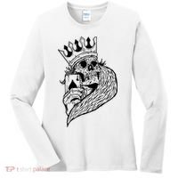 Skeleton King Poker Women's Long Sleeve Shirt thumb 0